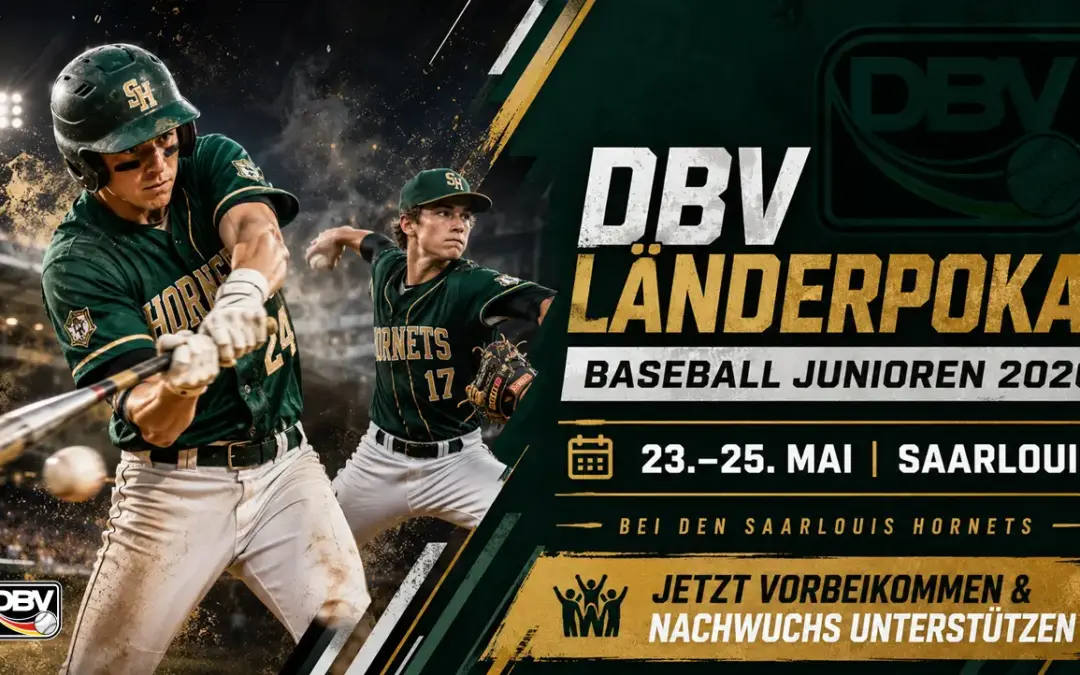 DBV Länderpokal Baseball Junioren 2026 in Saarlouis