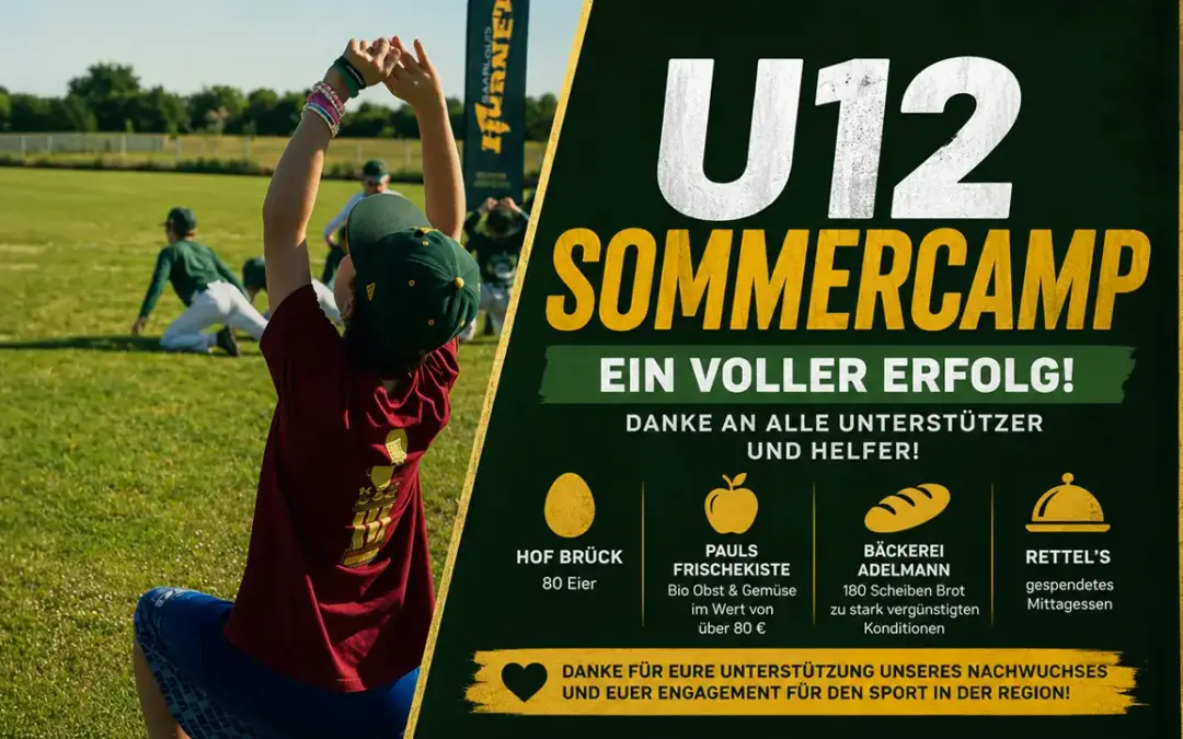 U12 Sommercamp der Saarlouis Hornets war ein voller Erfolg